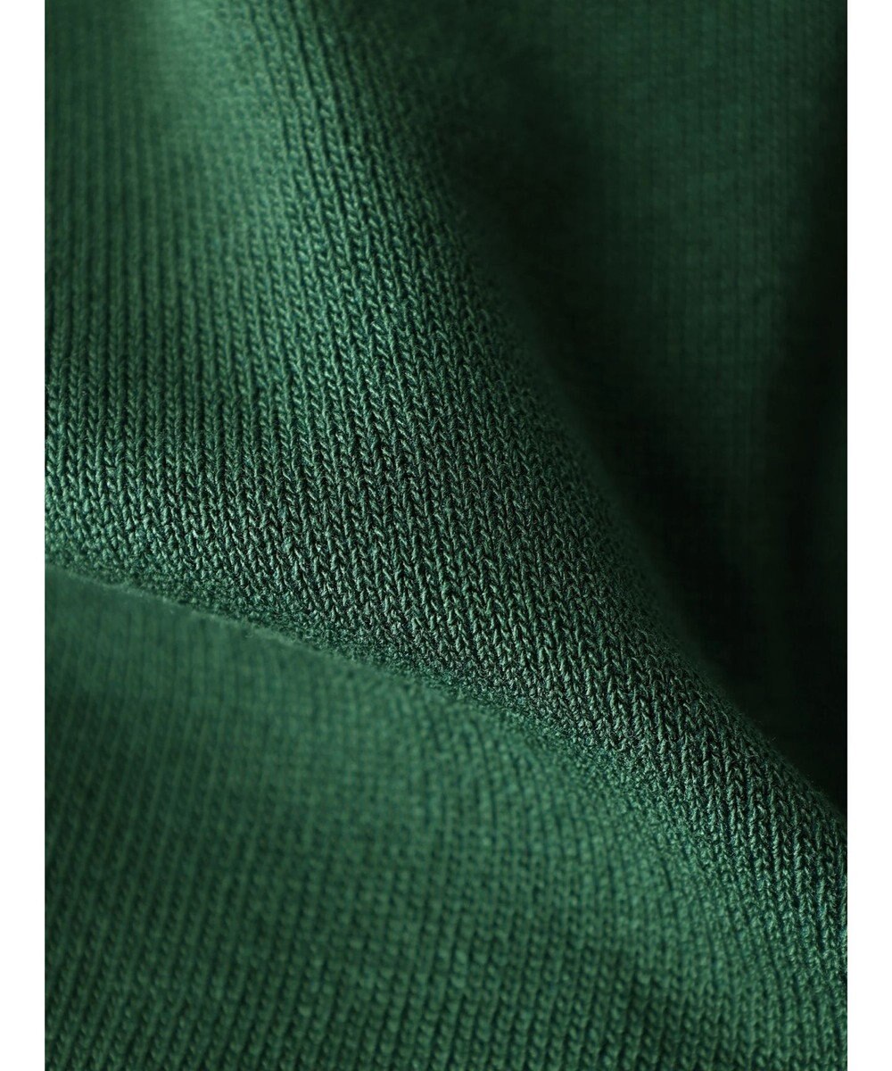 Green Parks 袖楊柳ドッキングニットプルオーバー 