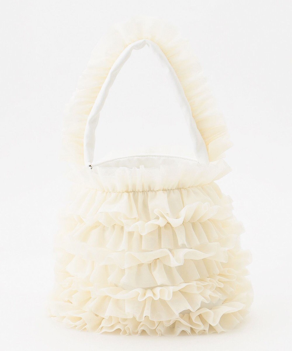 LA BAGAGERIE 【MONICA】チュールフリル2WAYバッグ 