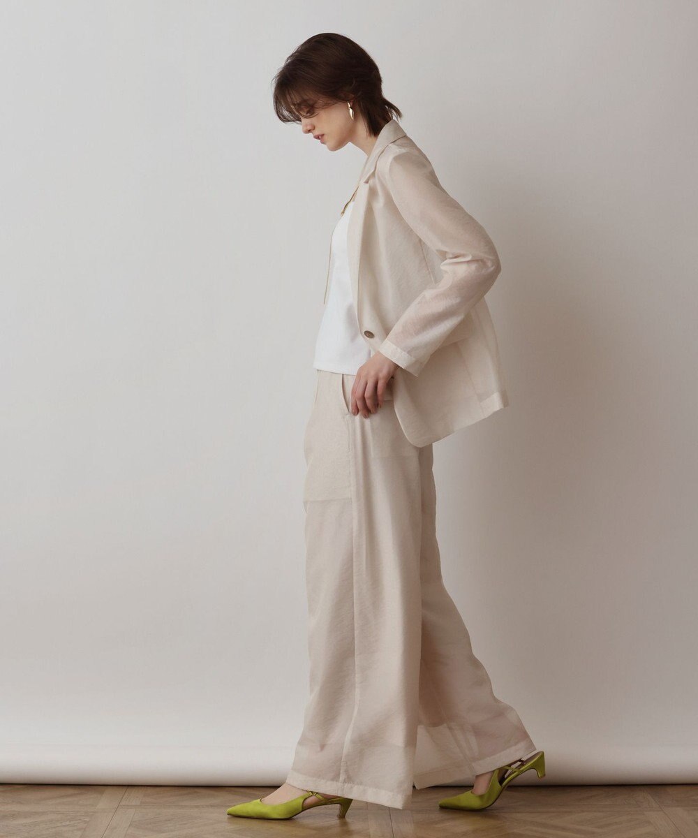 GRACE CONTINENTAL ブライトシアージャケット 