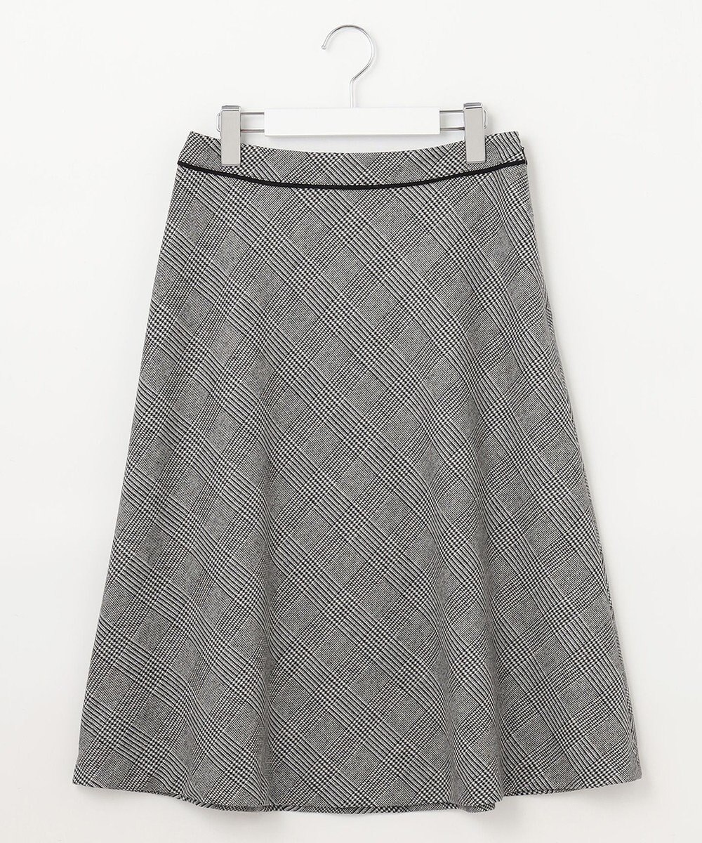 J.PRESS LADIES クラシカル グレンチェック フレアー スカート 