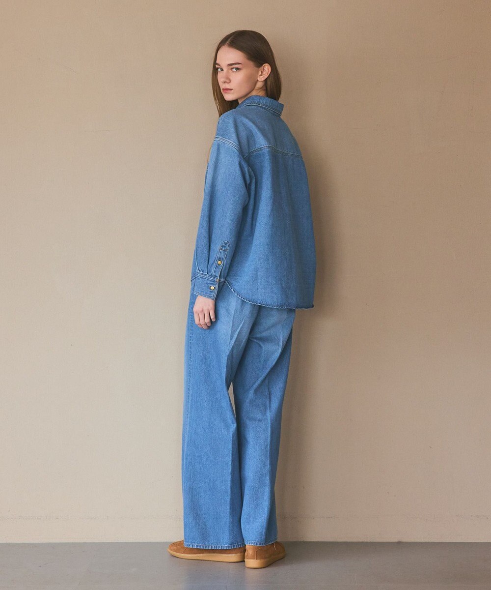 GRACE CONTINENTAL 10ozムラ糸デニムシャツ 