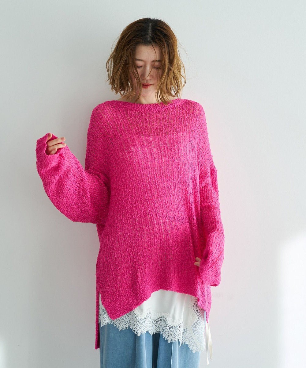 YECCA VECCA ルーズニットプルオーバー 