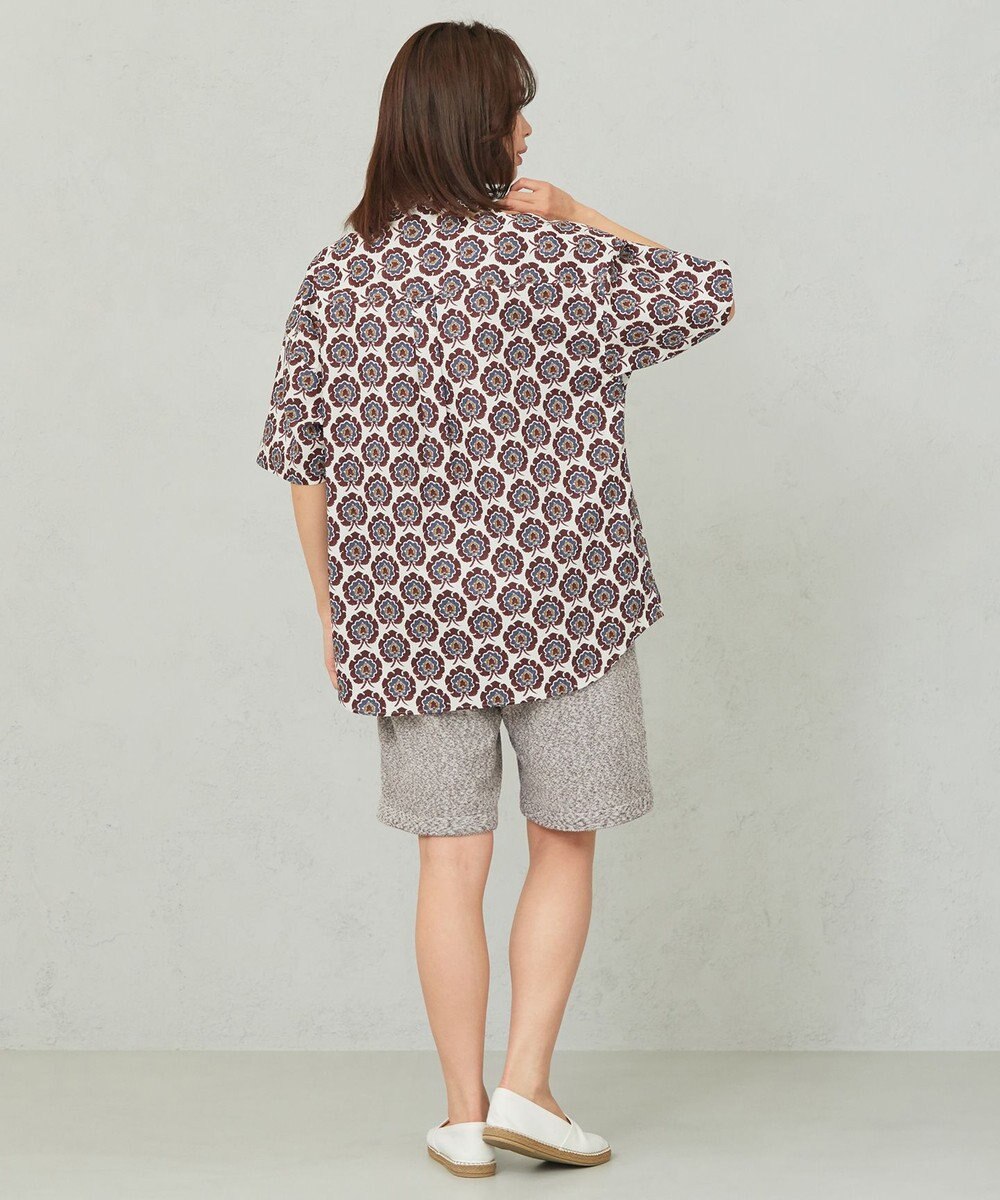 JOSEPH ABBOUD MOUNTAIN 【SPACE／UNISEX】ベアフリース ハーフパンツ 