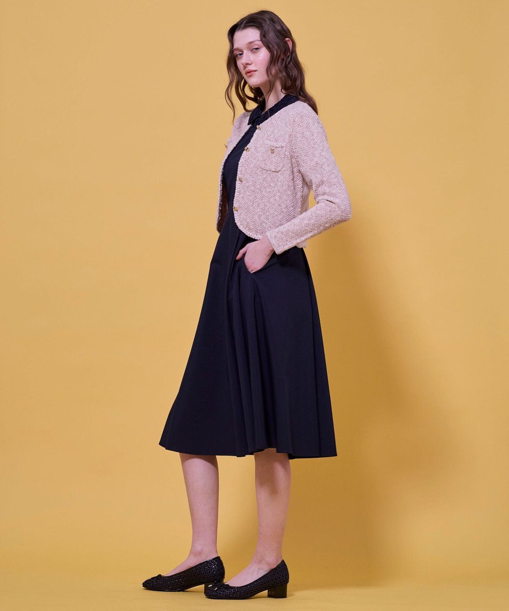 TOCCA TWEEDY MAZE ニットジャケット 