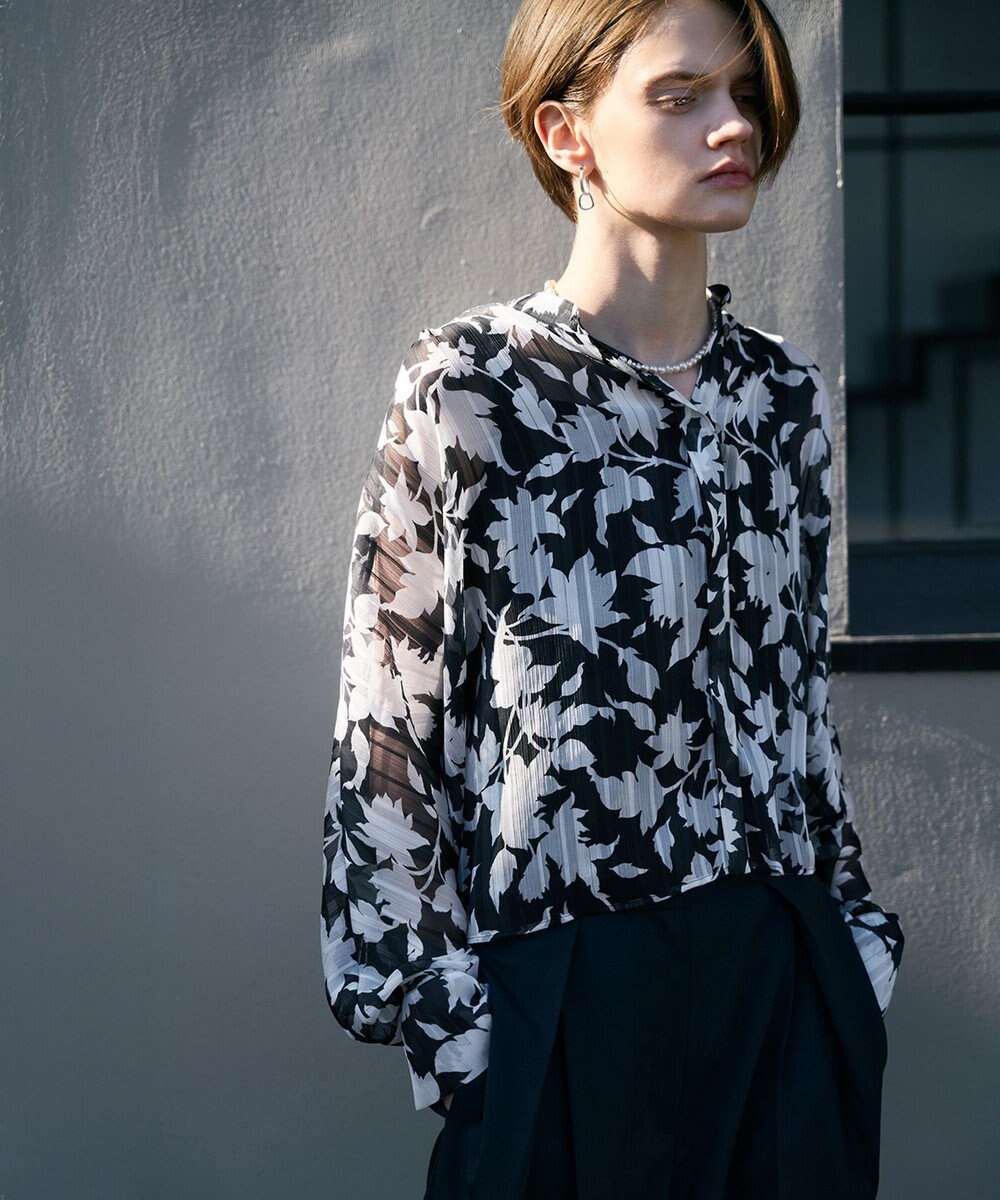 ICB チェーンフープピアス 