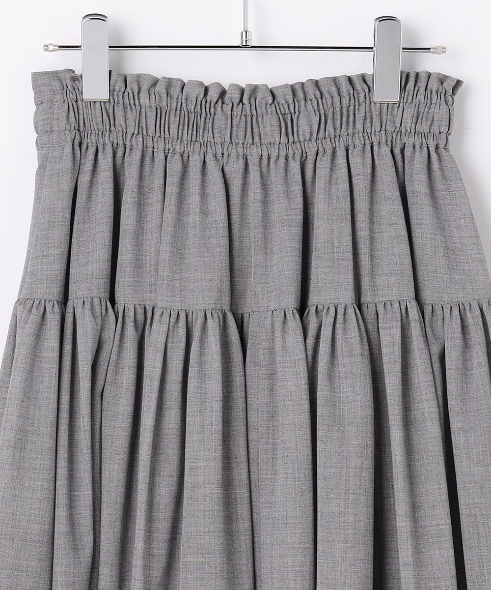 #Newans 【高山都さんコラボ】ダブルギャザーロングスカート 
