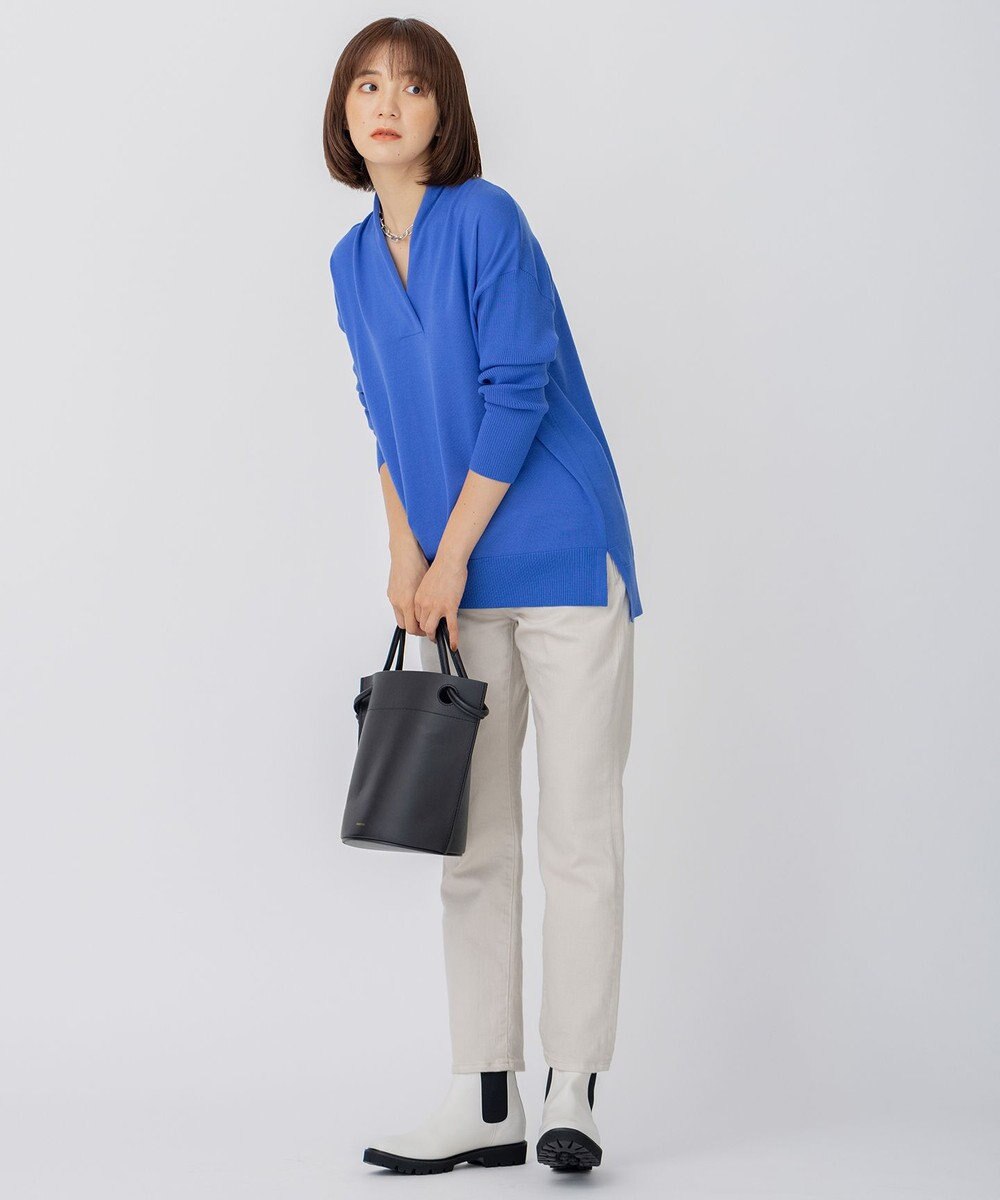 23区 ORSETTO レザー バケット ショルダー バッグ 