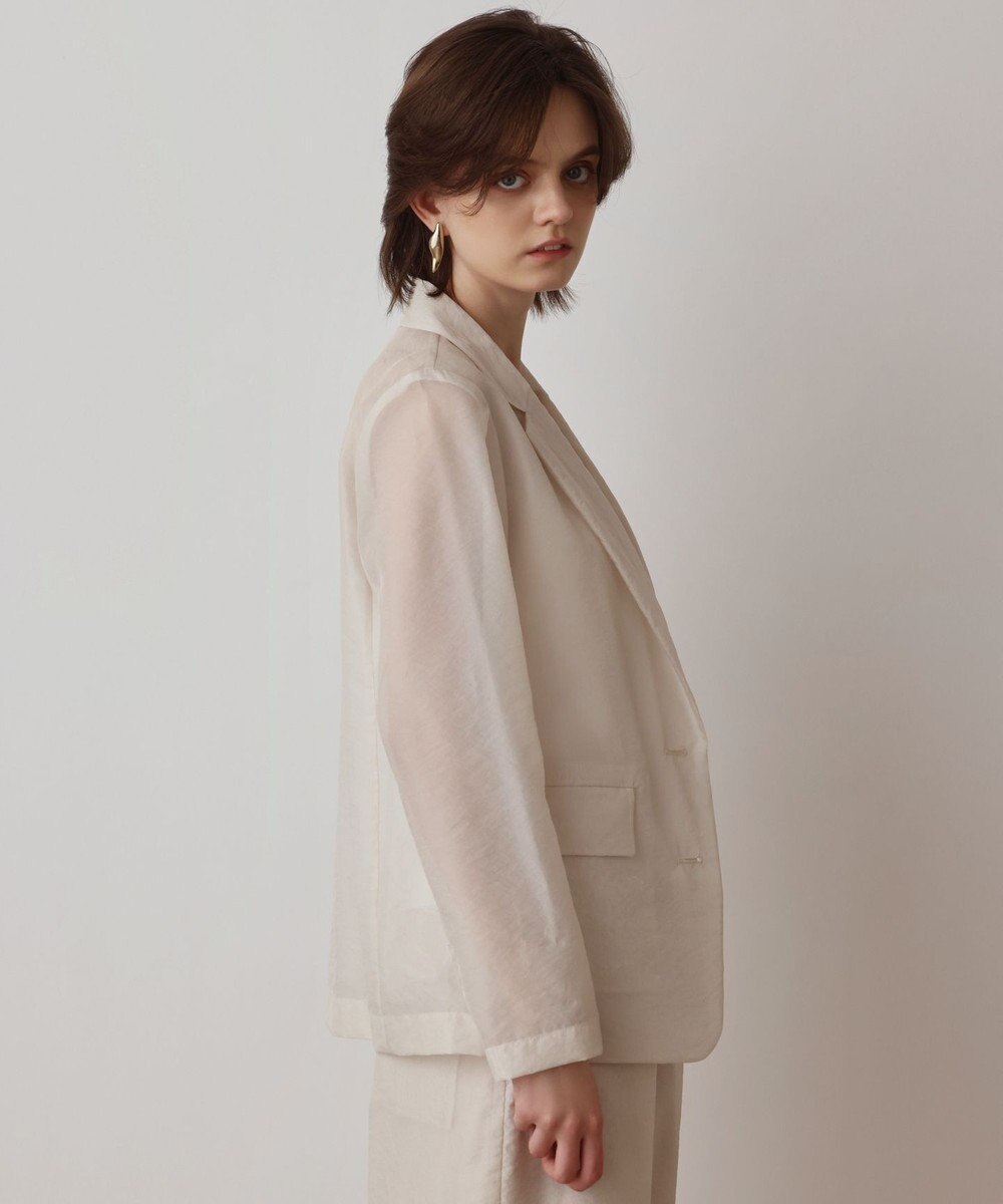 GRACE CONTINENTAL ブライトシアージャケット 