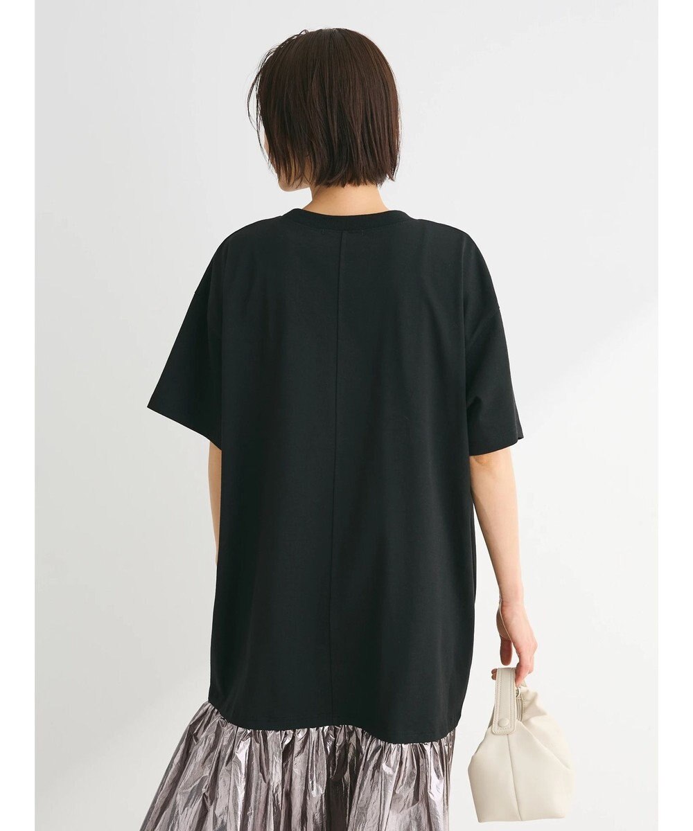 Green Parks ・ＥＬＥＮＣＡＲＥ　ＤＵＥ　メタリック切替ＴＥＥワンピ 