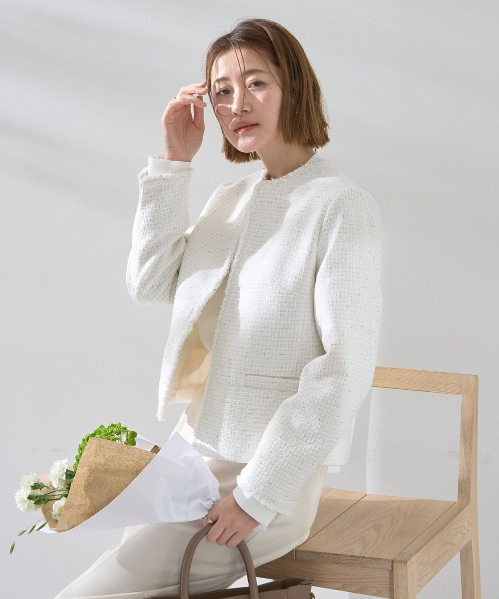 YECCA VECCA ツイードジャケット(2) 