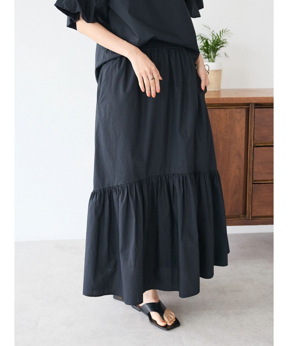 CRAFT STANDARD BOUTIQUE ティアードフレアスカート 