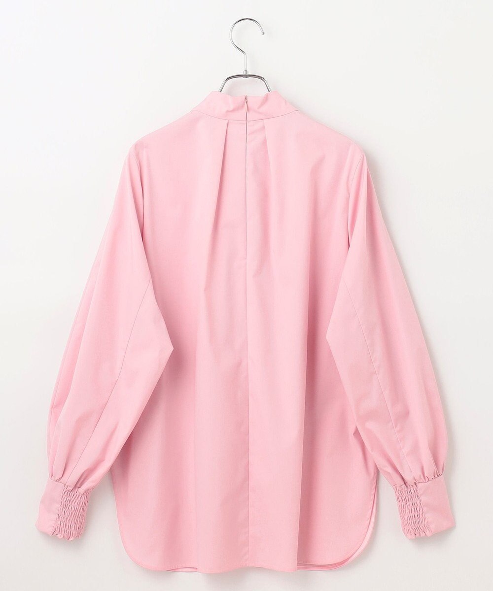 #Newans 【アイロンいらず】リボンタイブラウス 