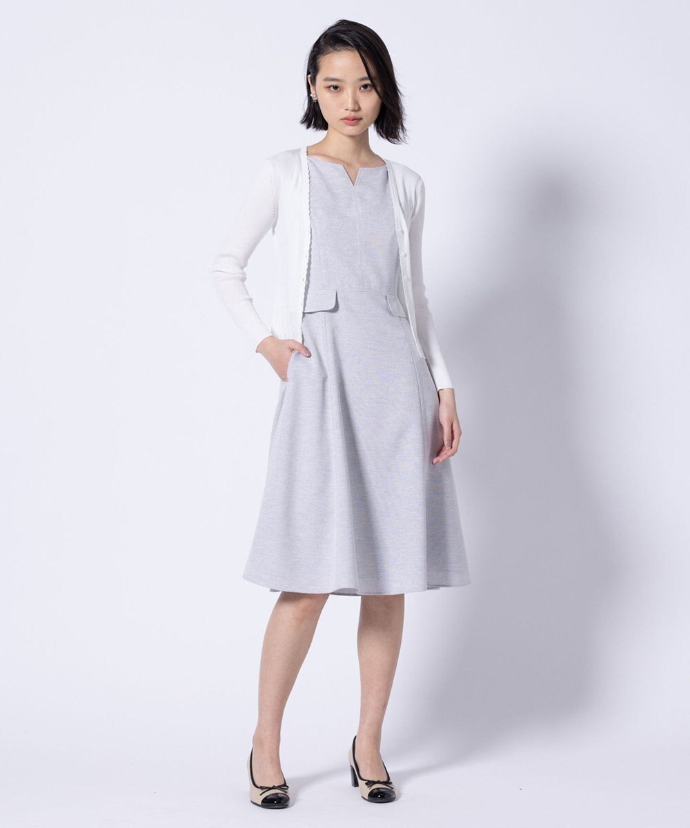 TOCCA EYELET AJISAI CARDIGAN カーディガン 