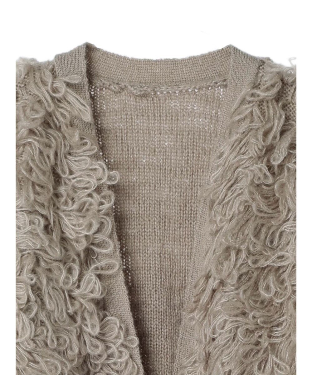 Green Parks ・Ｐｅｔｉｔ　Ｆｌｅｕｒ　ループニットカーディガン 