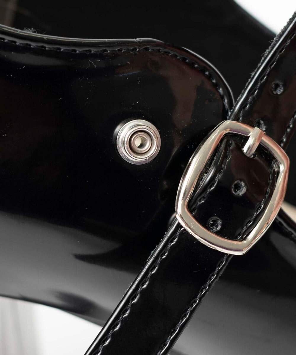 WEGO ボリュームヒールストラップシューズ 