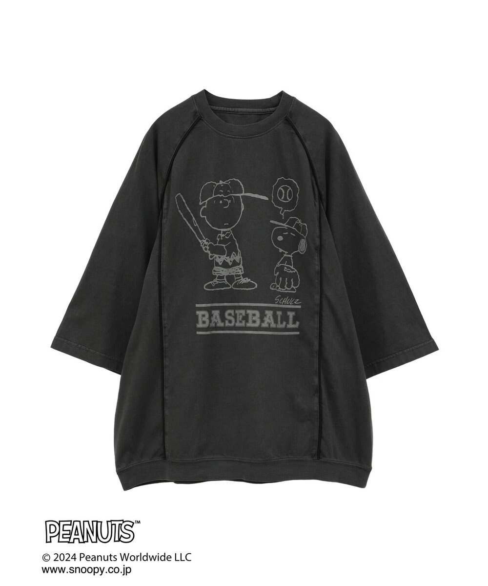 CRAFT STANDARD BOUTIQUE 【ユニセックス】PEANUTS/スヌーピー 切り替えTシャツ 
