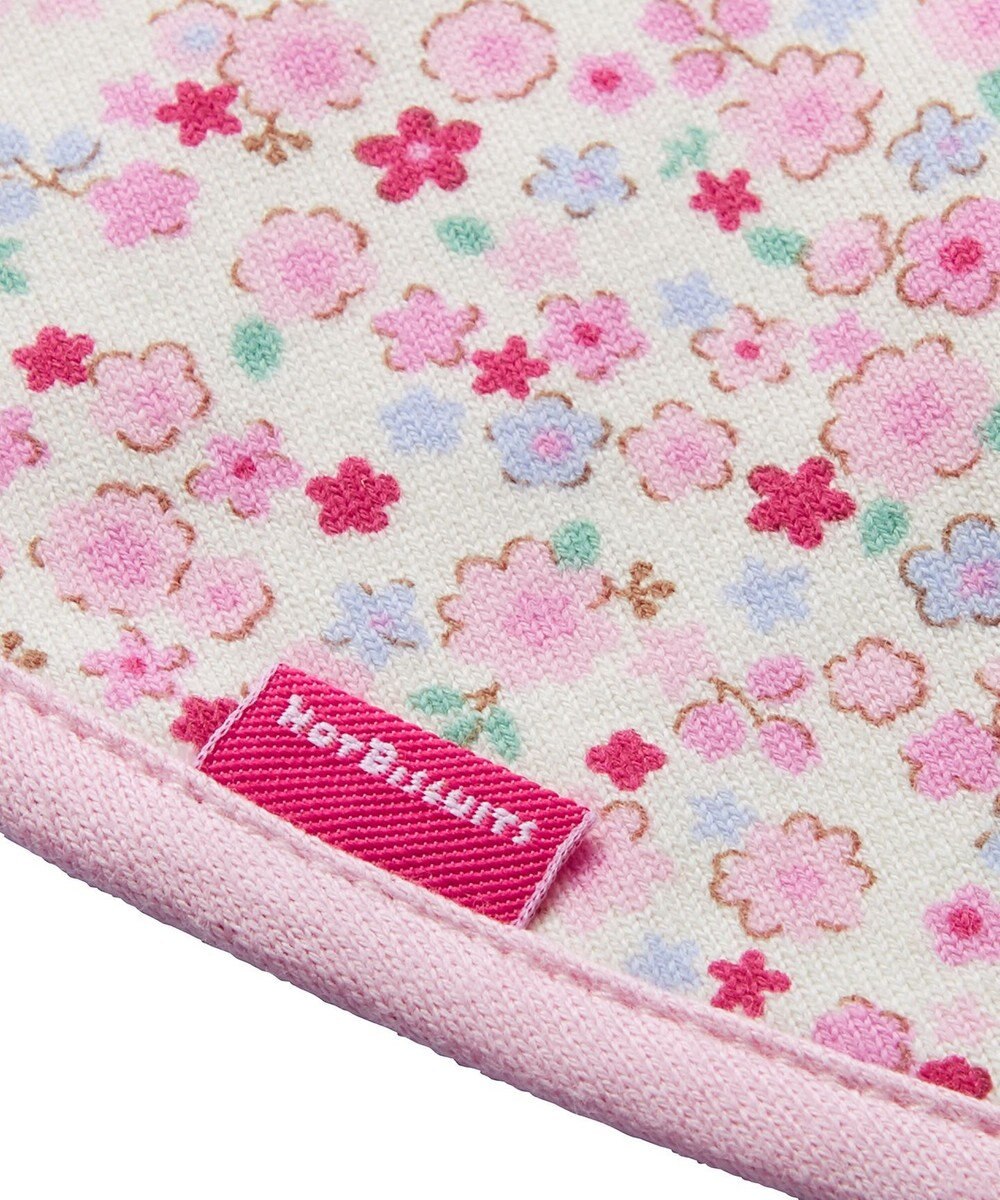 MIKI HOUSE HOT BISCUITS 花柄 スタイ はっ水 