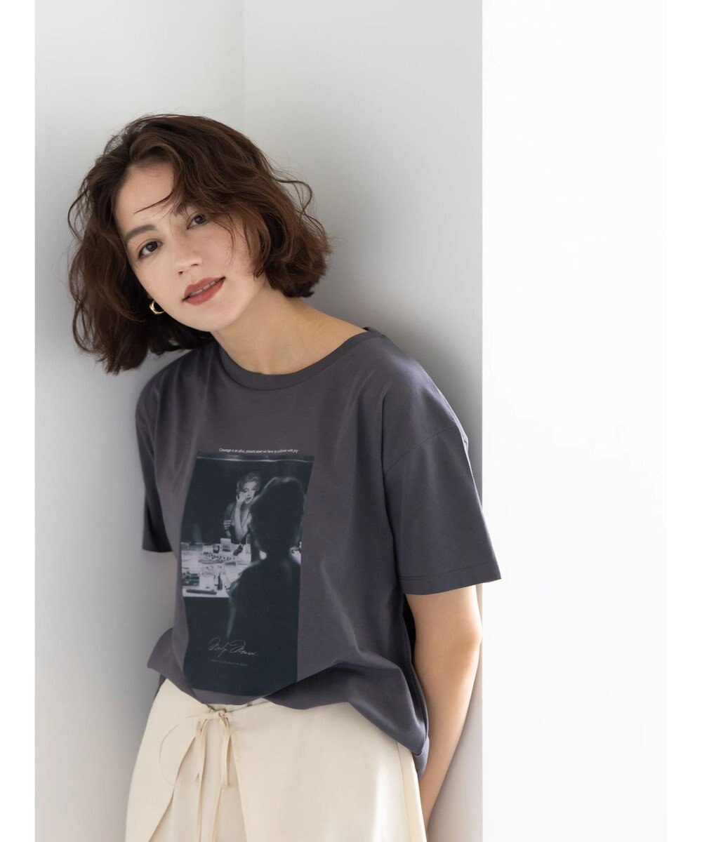 Te chichi マリリンモンローミラーフォトTシャツ 