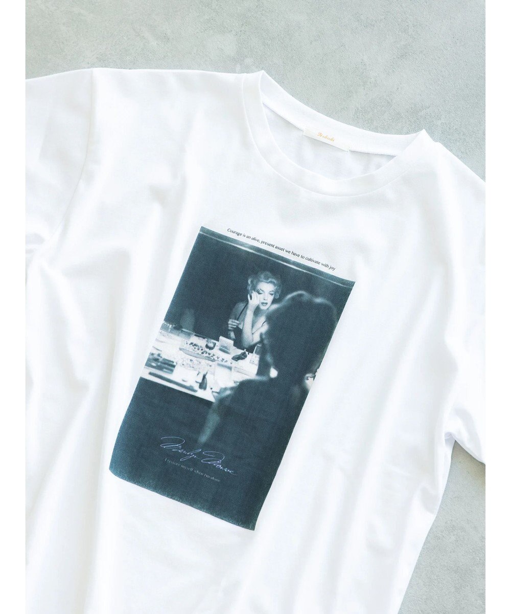 Te chichi マリリンモンローミラーフォトTシャツ 