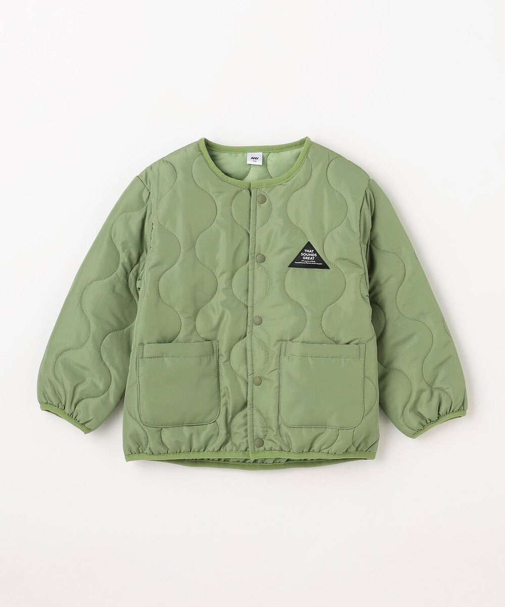 ANY KIDS 【洗濯機可能】中綿キルティング ジャケット 