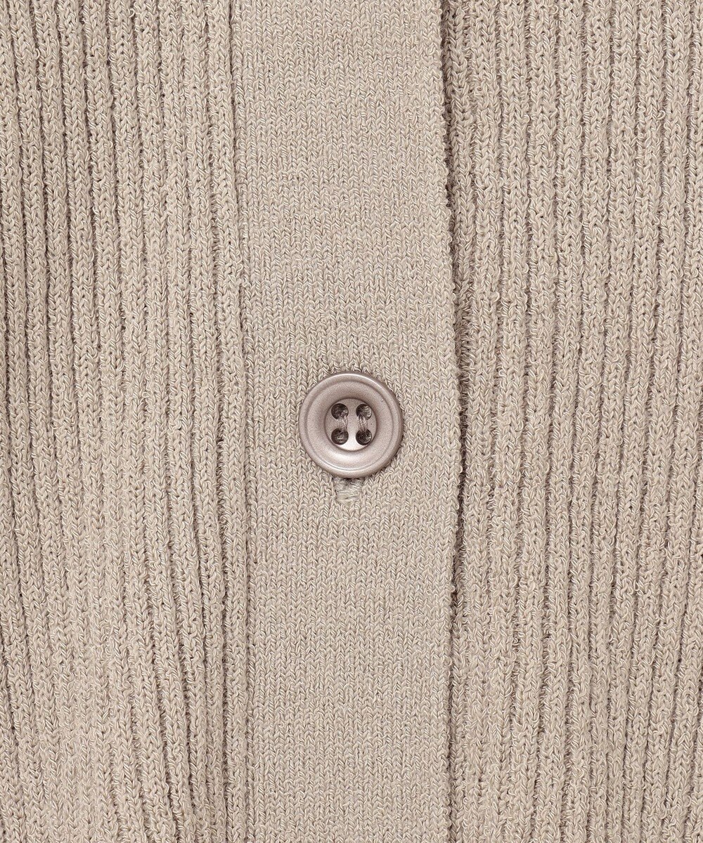 GRACE CONTINENTAL スラブリブシャツニットトップ 