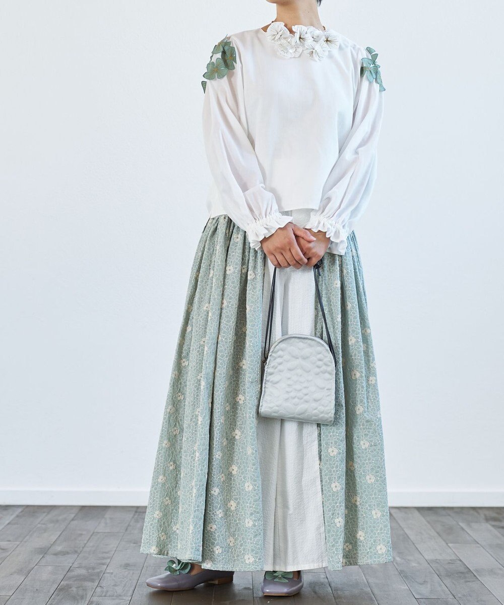 AND WOOL 【土の凹凸を表現したナイロン素材】テレイン ポシェット 