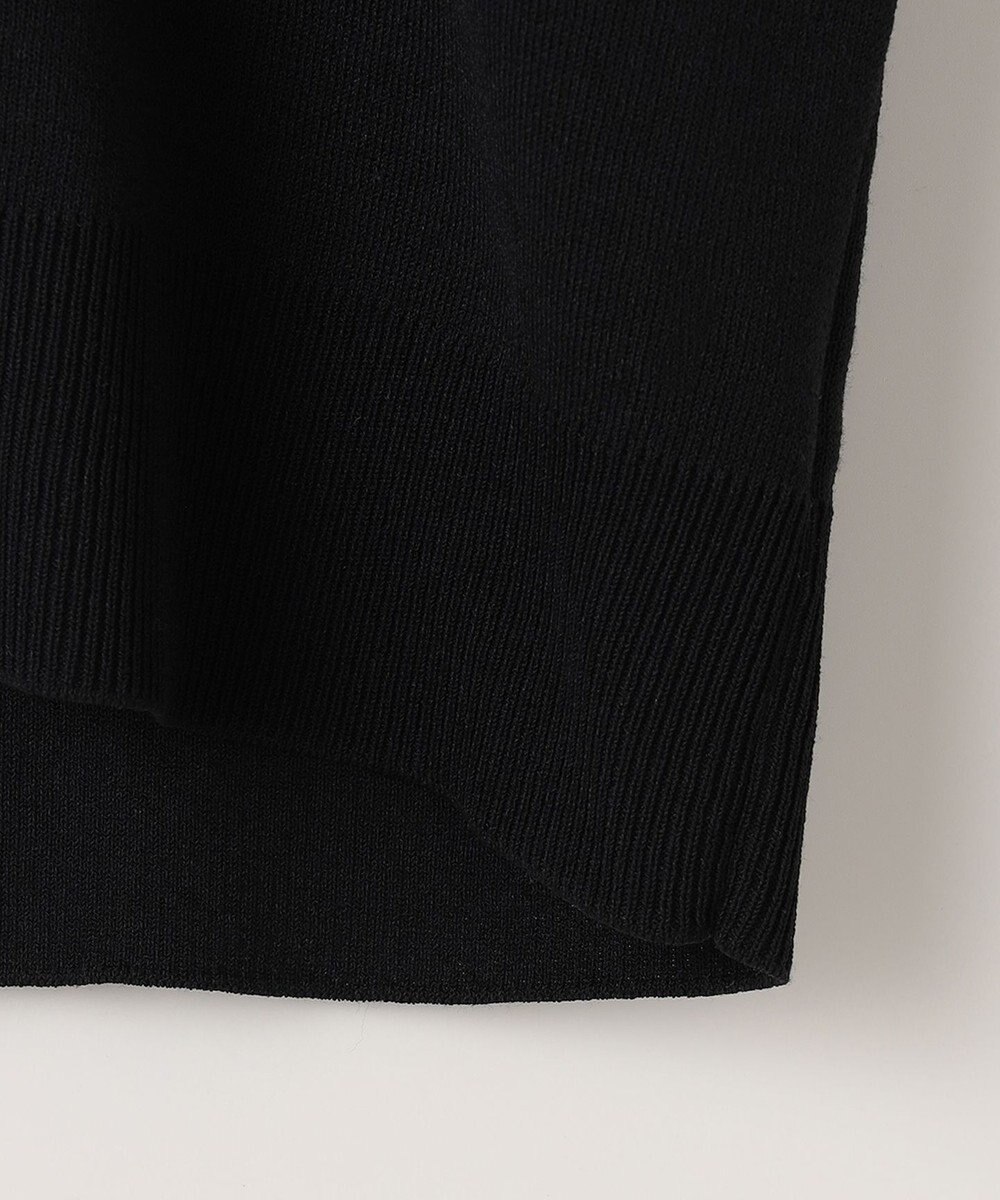 23区 【WEB限定】コットンポリエステル 襟デザイン ニット 