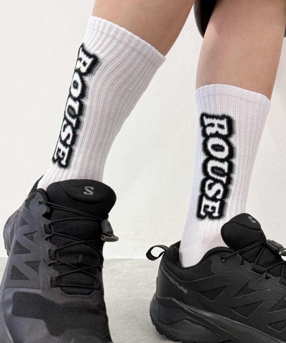 WEGO ロゴデザインソックス（R） 