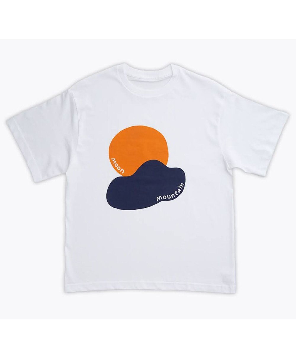 nitorito 【UNISEX】mountain&moon Tシャツ 