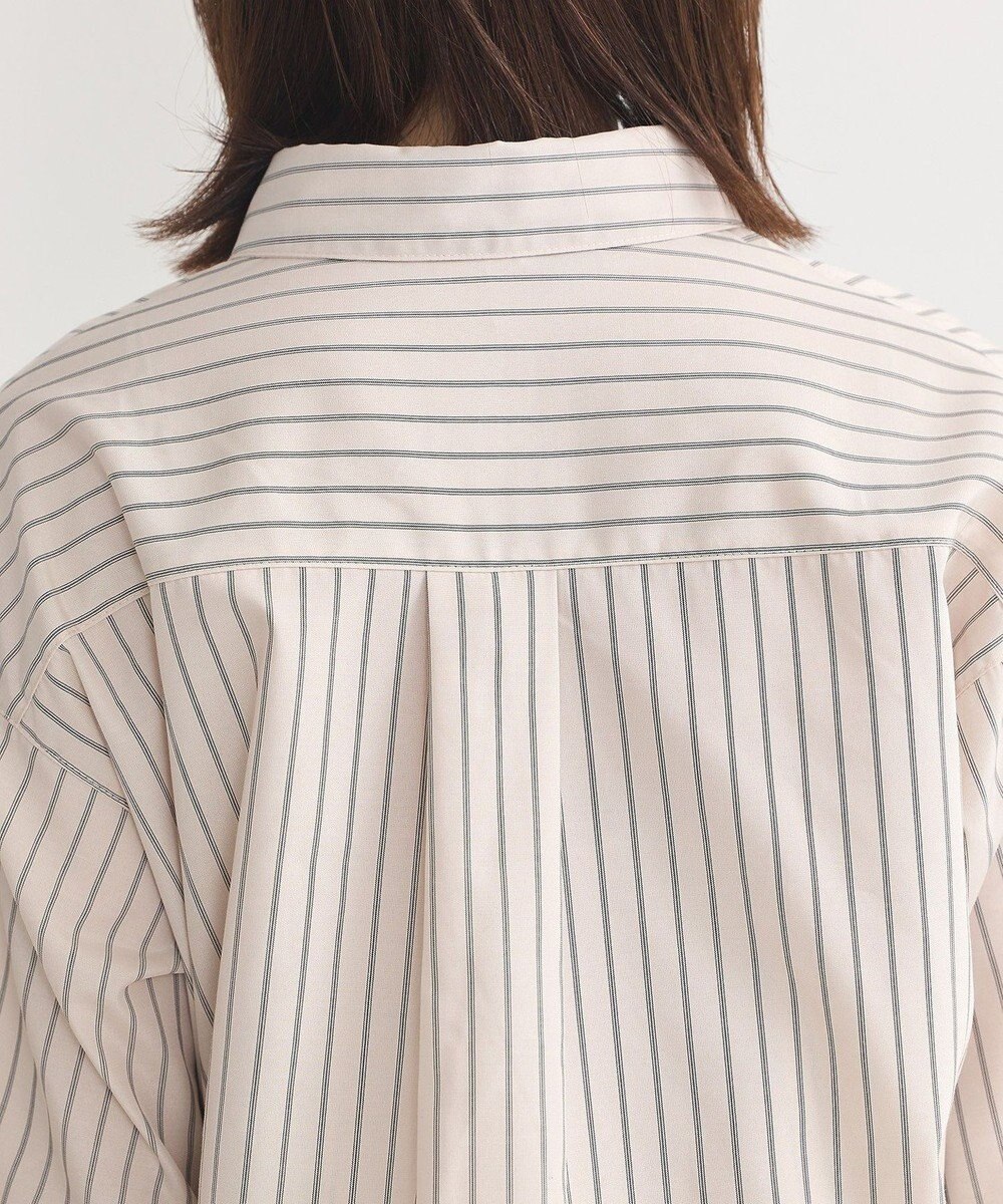 earth music&ecology Ｓｅｔ２点　ドロストショートシャツ＋キャミブラウス 