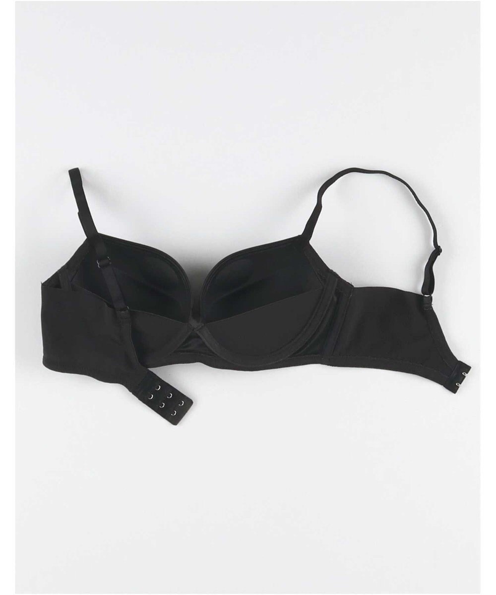 AMPHI 【NAILS INCコラボ】 ノンワイヤーブラ 谷間をメイク 脇高設計 背中をスムージング Aカップあり 【BRAGENIC ブラジェニック スムージングタイプ】 ブラジャー ブラ ワイヤレス BMI245 アンフィ／ワコール 