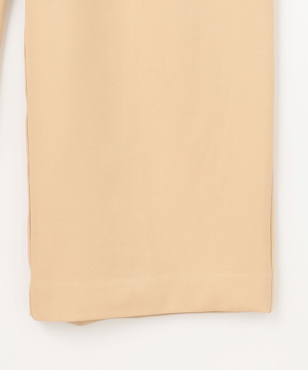 Feroux 【洗える】ウエストタックワイドパンツ 