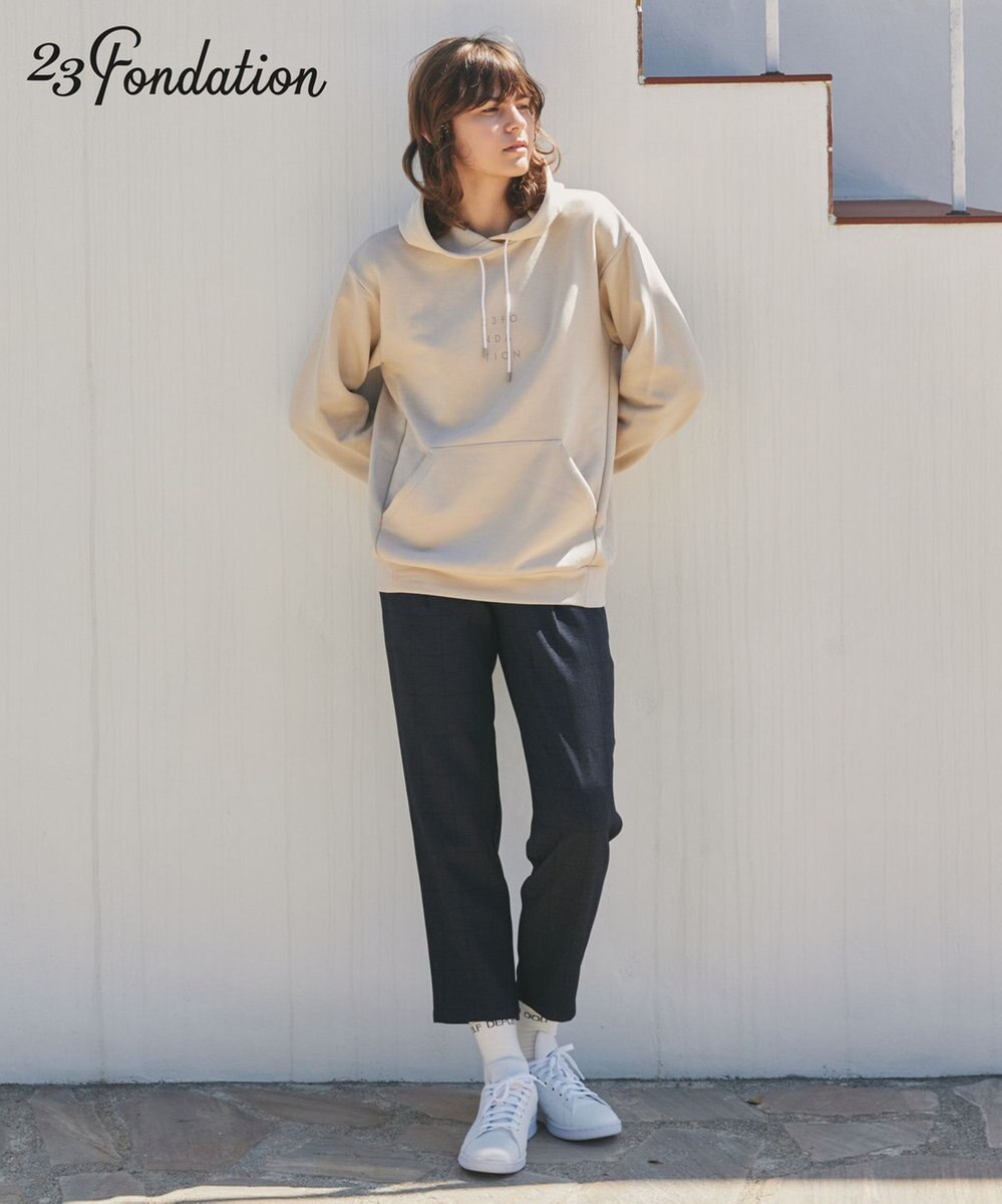 23区GOLF 【23Fondation/WOMEN】フーディ プルオーバー 