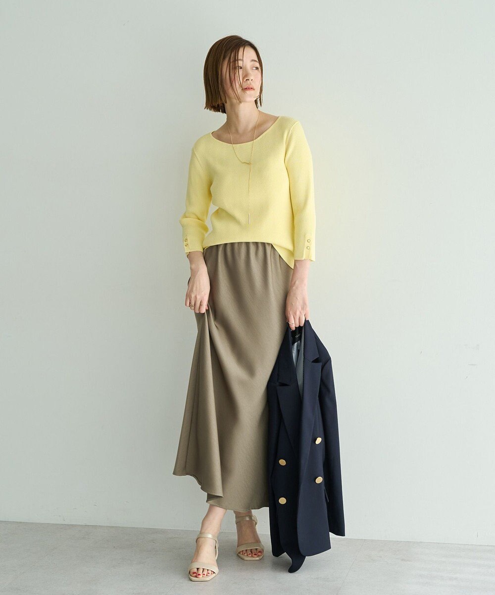 YECCA VECCA ウェービーメタルスライドラリエット 