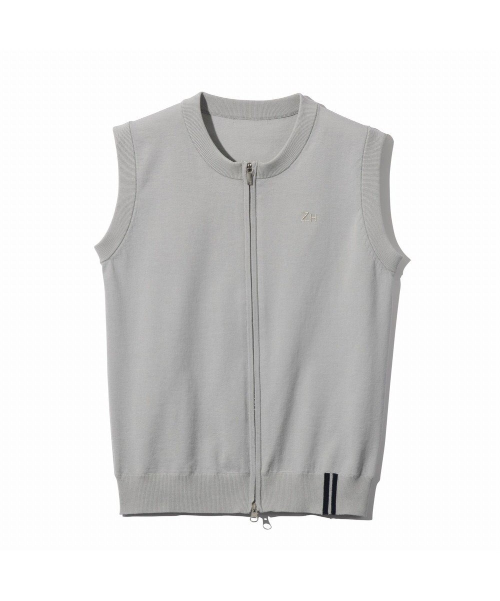 ZERO HALLIBURTON ジッパーサマーニットベスト ZHG-W5S3a 82976 