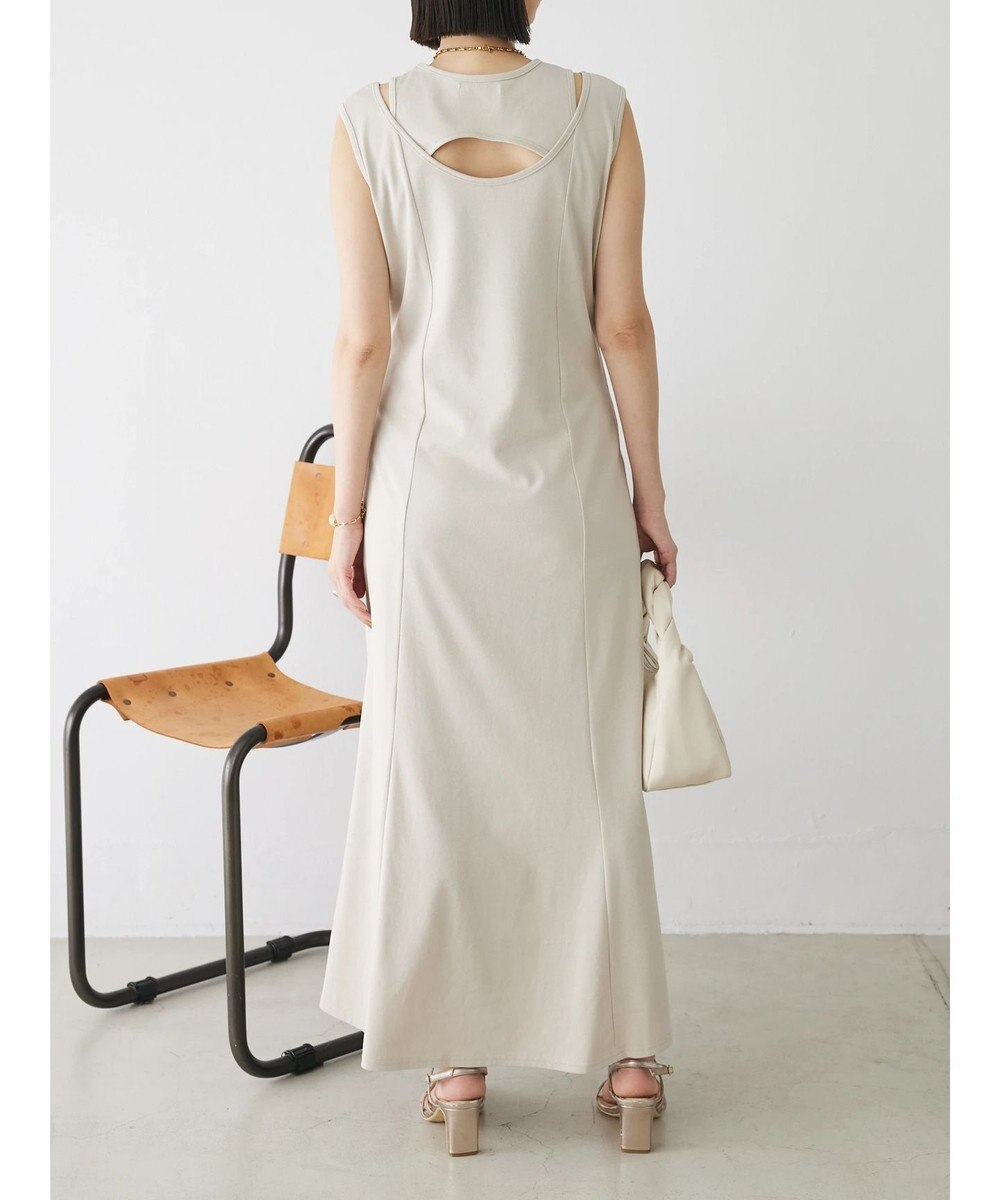 Green Parks カットワークデザインカットソーワンピース 