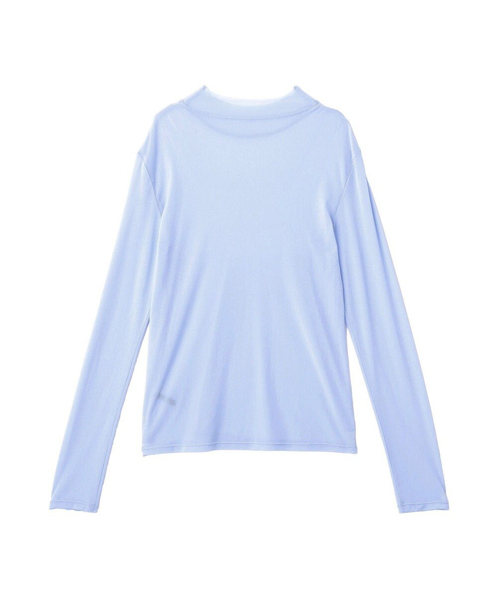 YECCA VECCA ハイネックシアートップス 