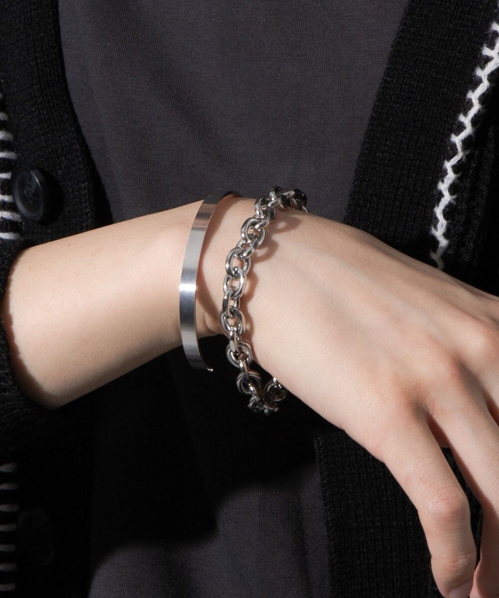 WEGO 【ユニセックス着用ITEM】M2Pステンレスバングルブレス 