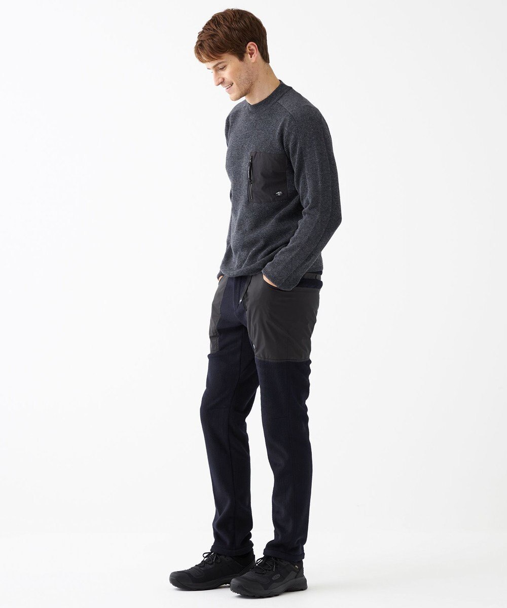 JOSEPH ABBOUD MOUNTAIN 【UNISEX】リサイクルウールポリ ニット 