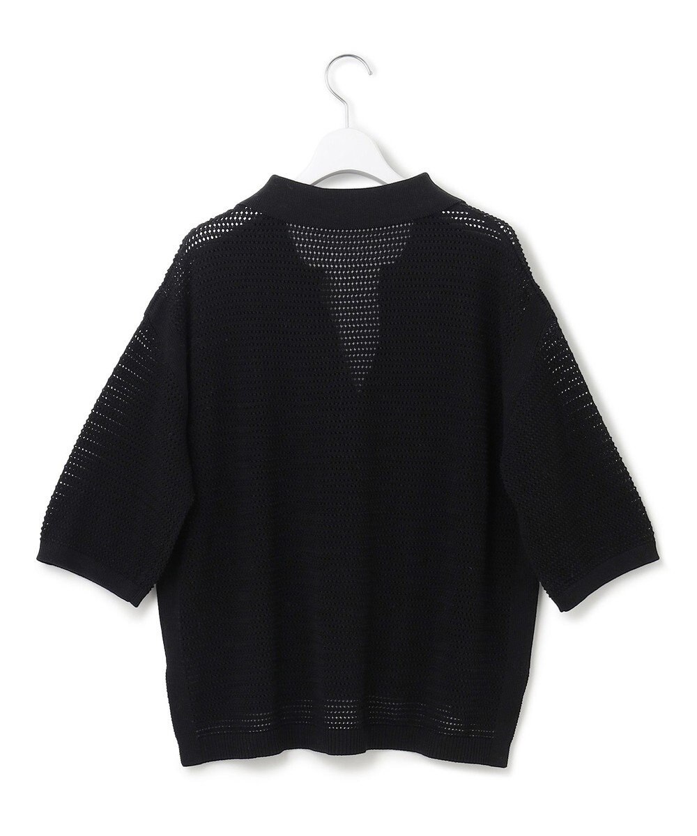 23区 S 【SLOW/一部店舗限定】コットンコードメッシュ ニット 