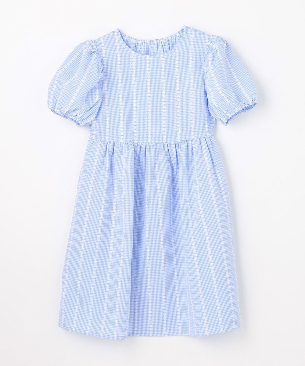 ANY KIDS 【洗濯機可能】サッカー ストライプワンピース 