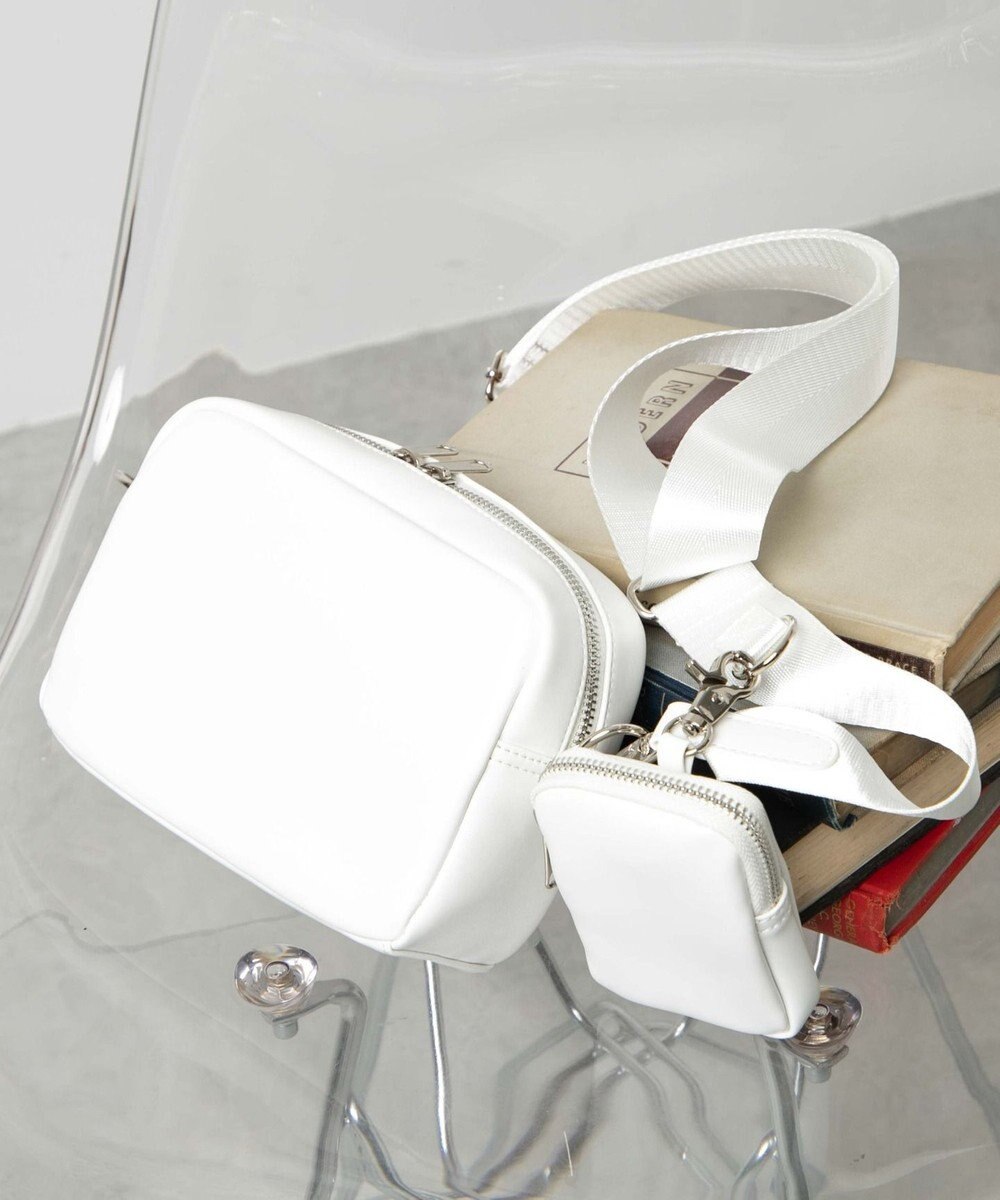 WEGO ポーチ付きスクエアショルダー 