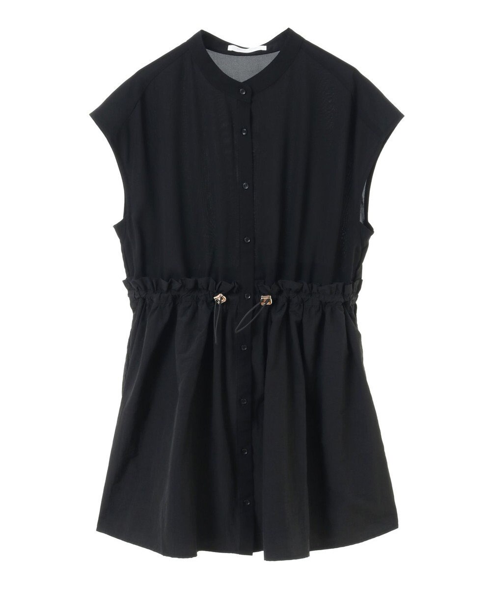 Green Parks 異素材ドッキングチュニック 