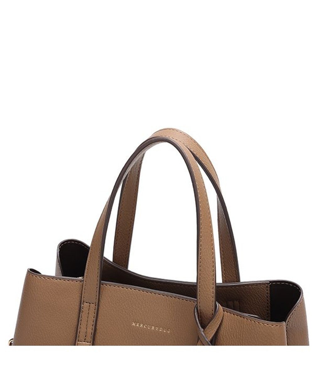 style code 【8/26入荷】【MERCURYDUO/マーキュリーデュオ】アオリワークハンドバッグ 