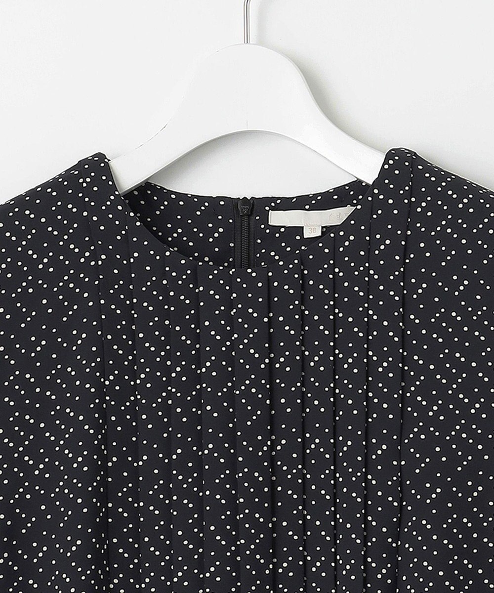 自由区 L 【19号サイズまで展開】ライトサテン ワンピース 