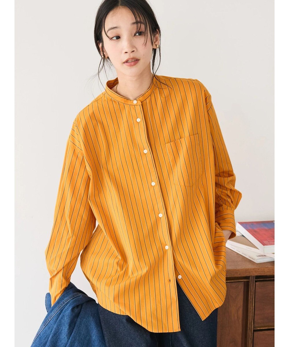 CRAFT STANDARD BOUTIQUE バンドカラーシャツ 