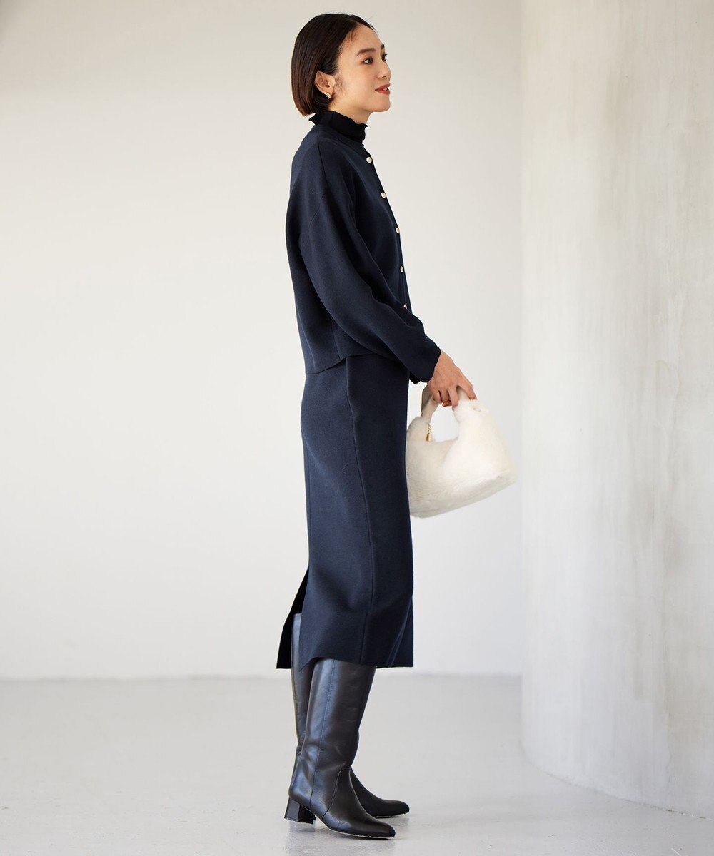 自由区 S 【WEB&一部店舗限定】スムージーニット スカート 