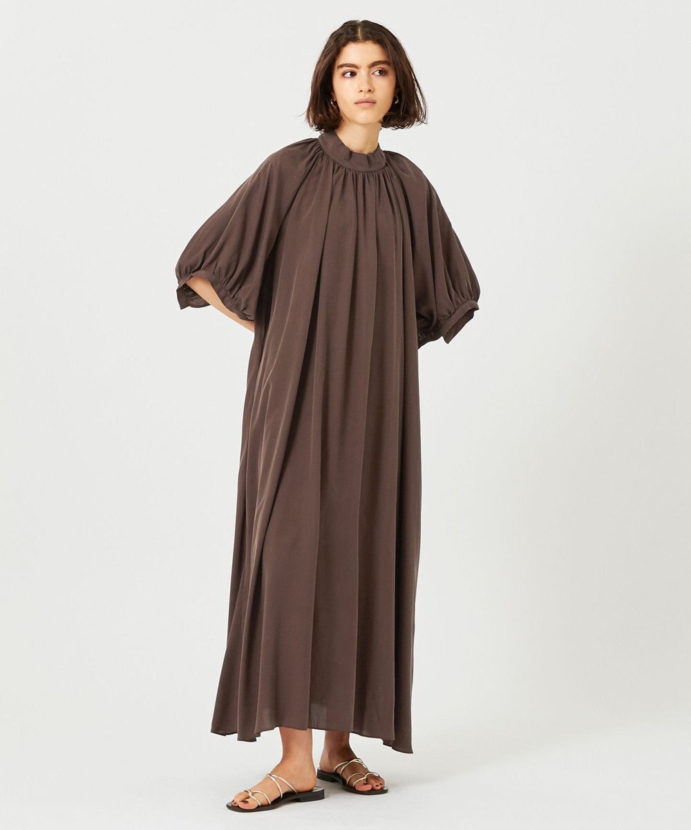 BEIGE， 【WEB限定】JASPE /  ギャザーワンピース 