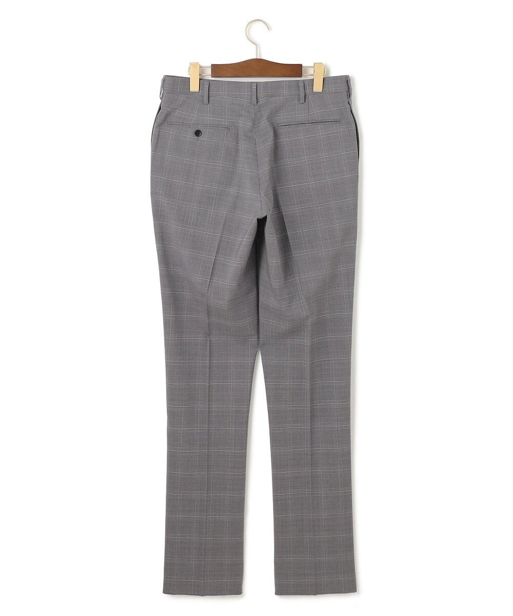 J.PRESS MEN 【Peppin Merino Comfort】【ウォッシャブル可 / 折り目加工】ファンシーチェック スラックス / ノータック 