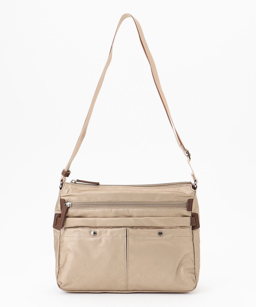 LA BAGAGERIE モノグラム　スクエアナイロンショルダー　Mサイズ 